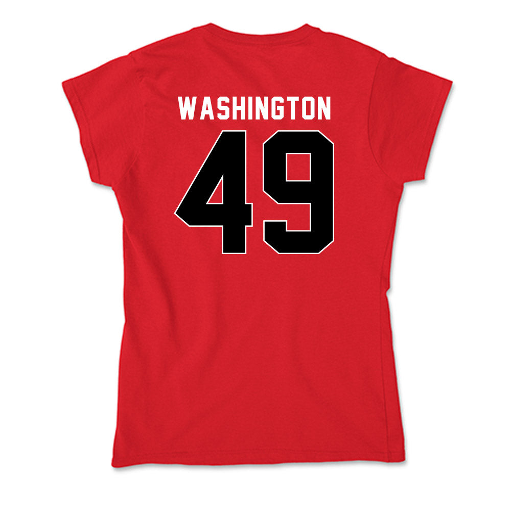 Houston - NCAA Football : Darius Washington - Soft Style Women’s T-Shirt-1