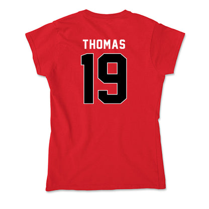 Houston - NCAA Football : Kaleb Thomas - Soft Style Women’s T-Shirt-1