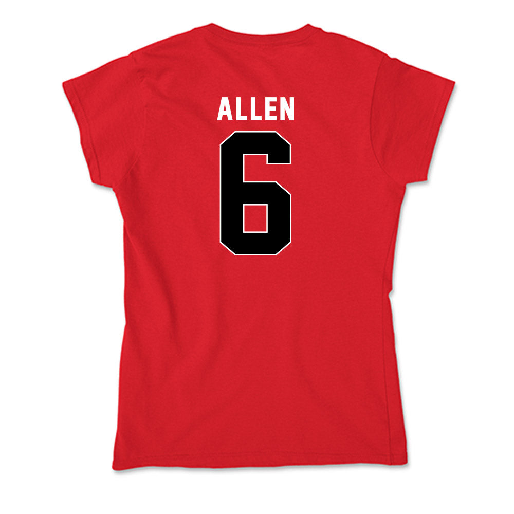 Houston - NCAA Football : Jordan Allen - Soft Style Women’s T-Shirt-1