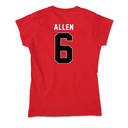Houston - NCAA Football : Jordan Allen - Soft Style Women’s T-Shirt-1