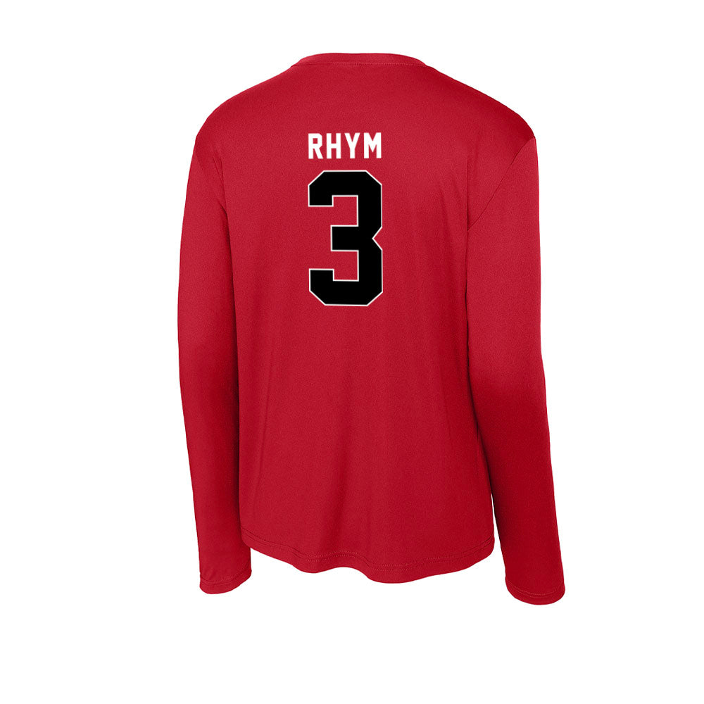 Houston - NCAA Football : JD Rhym - Activewear Long Sleeve T-Shirt-1