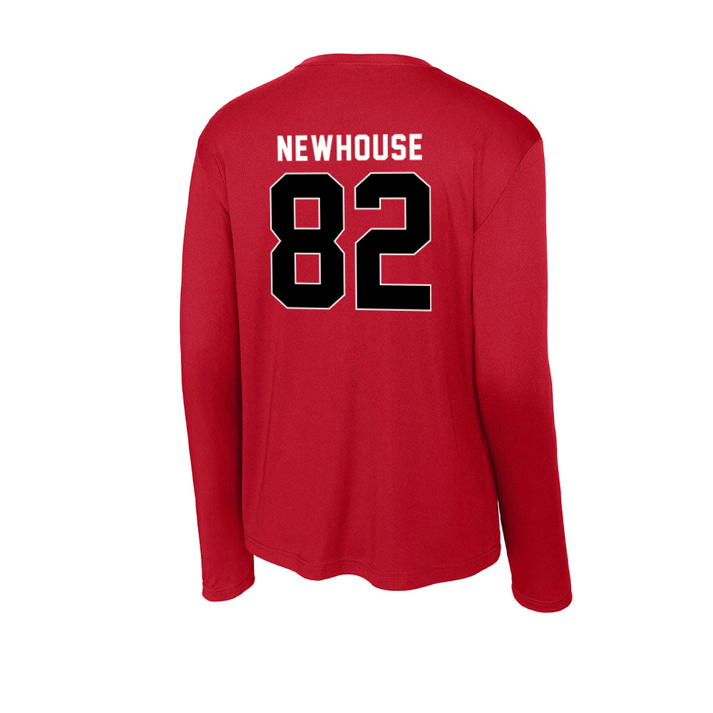 Houston - NCAA Football : Jack Newhouse - Activewear Long Sleeve T-Shirt-1