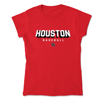 Houston - NCAA Baseball : William Howell - Soft Style Women’s T-Shirt-0