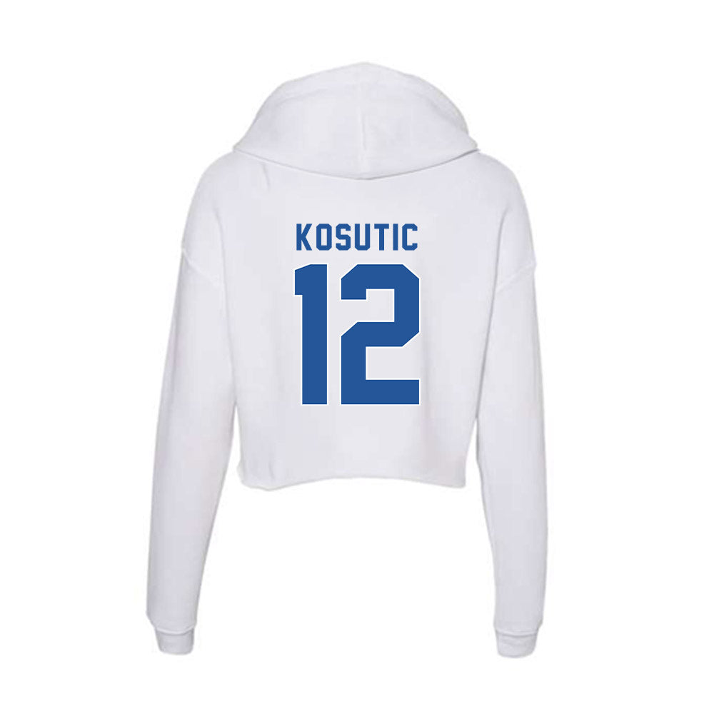 CSU Bakersfield - NCAA Women's Volleyball : Karla Kosutic - Women's Crop Fleece Hoodie-1