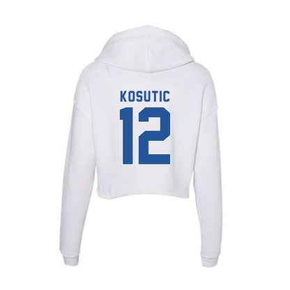 CSU Bakersfield - NCAA Women's Volleyball : Karla Kosutic - Women's Crop Fleece Hoodie-1