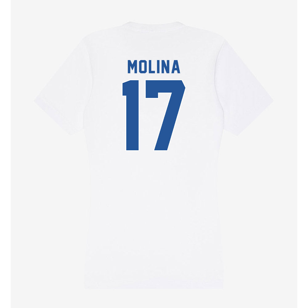 CSU Bakersfield - NCAA Softball : Jocelynn Molina - Women's V-Neck T-Shirt-1