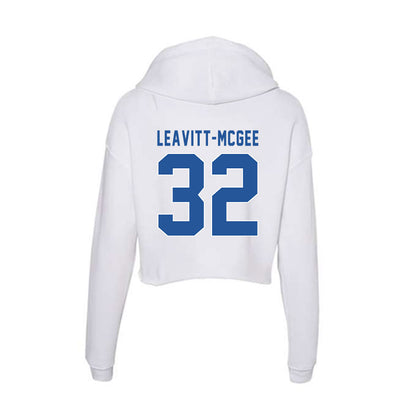 CSU Bakersfield - NCAA Baseball : Casey Leavitt-McGee - Women's Crop Fleece Hoodie-1