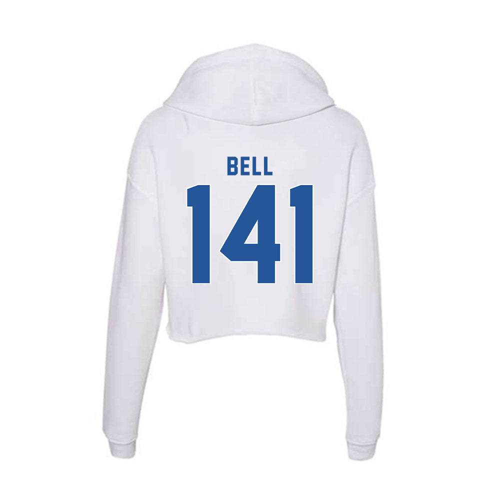 CSU Bakersfield - NCAA Wrestling : Jacob Bell - Women's Crop Fleece Hoodie-1