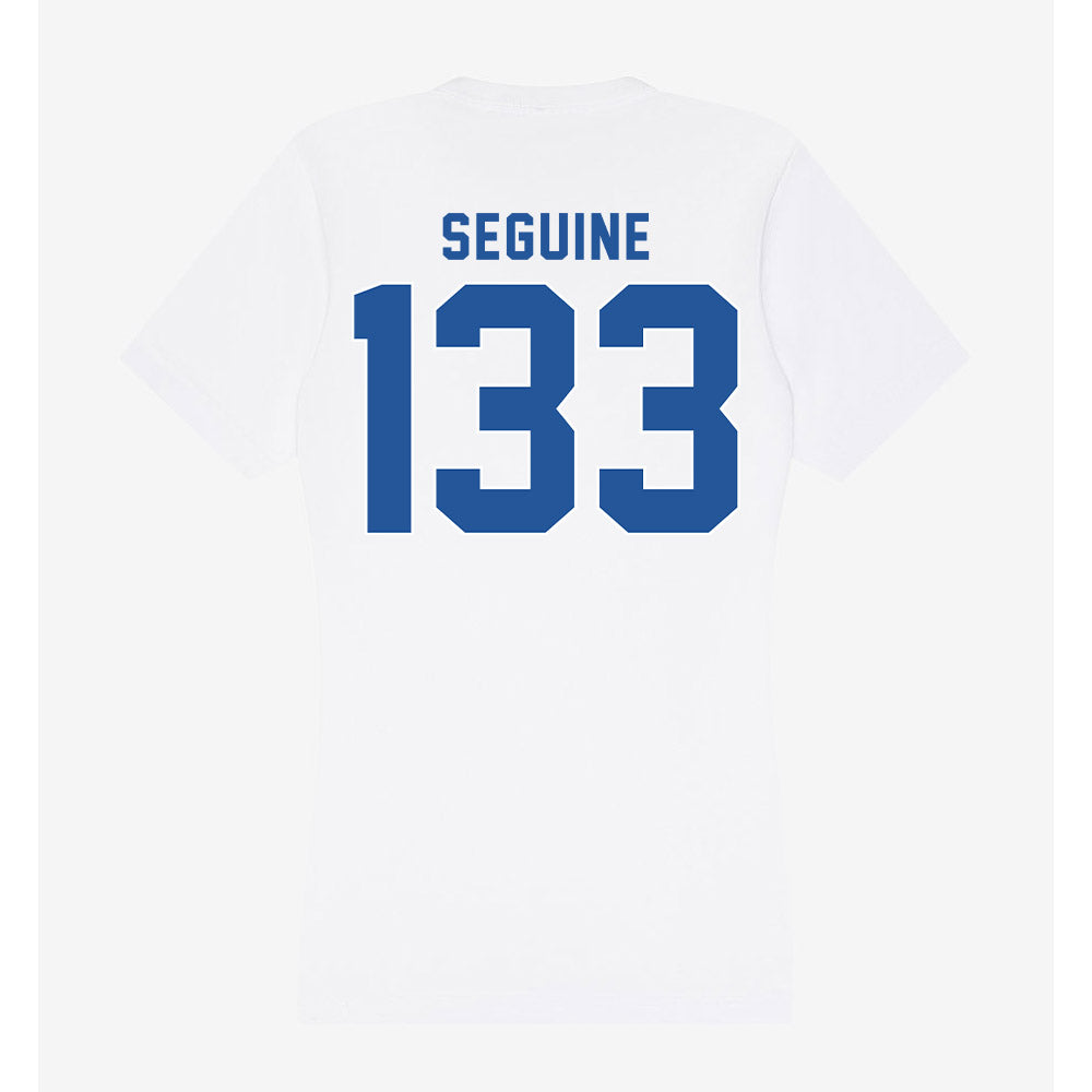 CSU Bakersfield - NCAA Wrestling : Rider Seguine - Women's V-Neck T-Shirt-1
