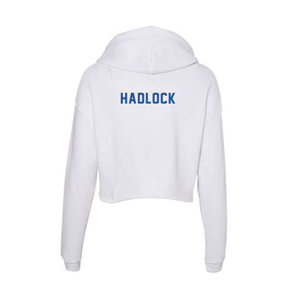 CSU Bakersfield - NCAA Women's Track & Field : Quincy Hadlock - Women's Crop Fleece Hoodie-1