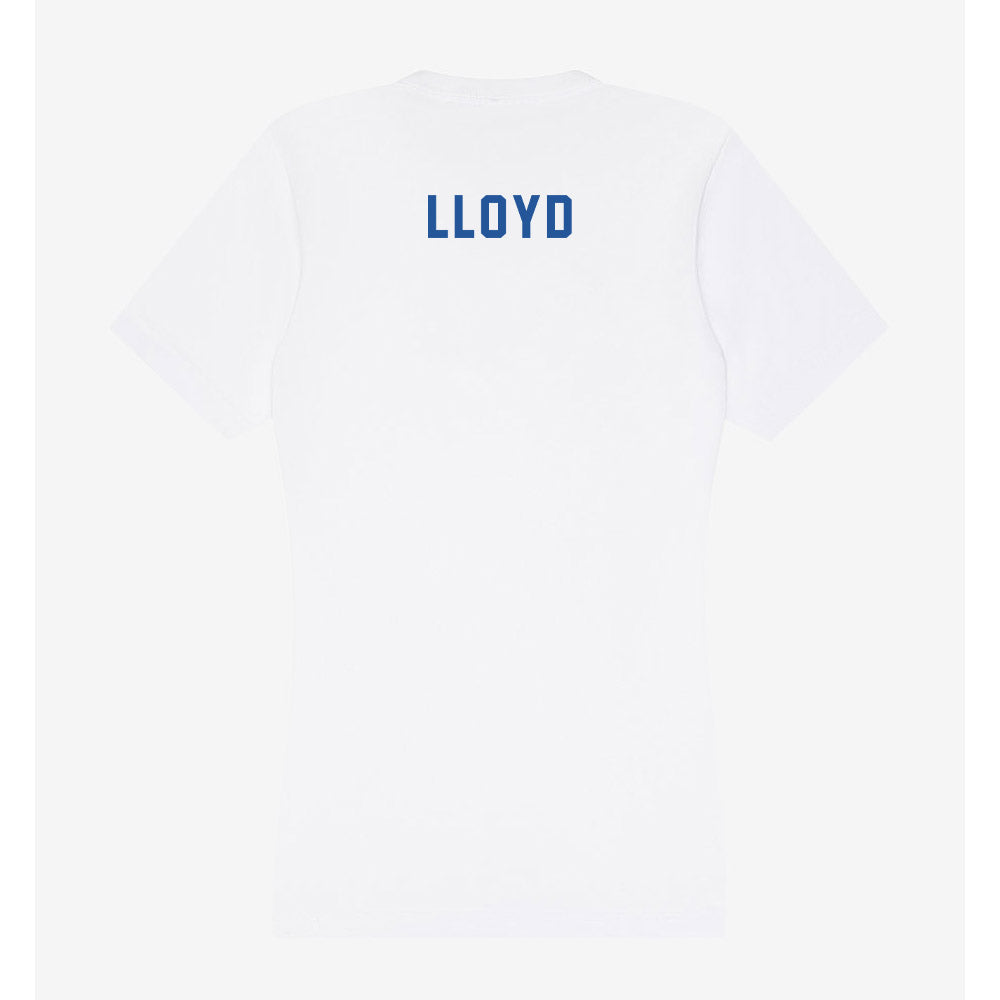 CSU Bakersfield - NCAA Men's Swimming & Diving : Colson Lloyd - Women's V-Neck T-Shirt-1