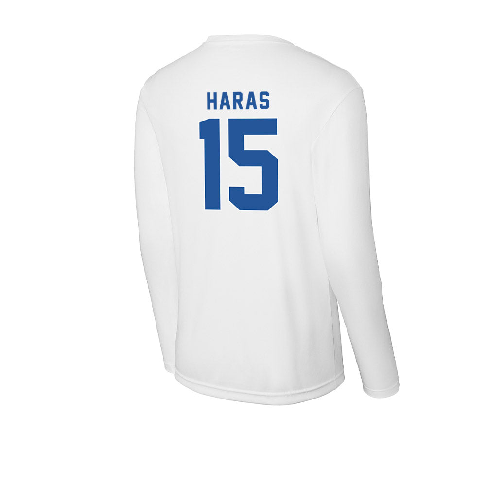 CSU Bakersfield - NCAA Women's Soccer : Eleanor Haras - Activewear Long Sleeve T-Shirt-1
