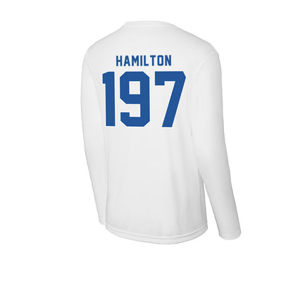 CSU Bakersfield - NCAA Wrestling : Jaxon Hamilton - Activewear Long Sleeve T-Shirt-1