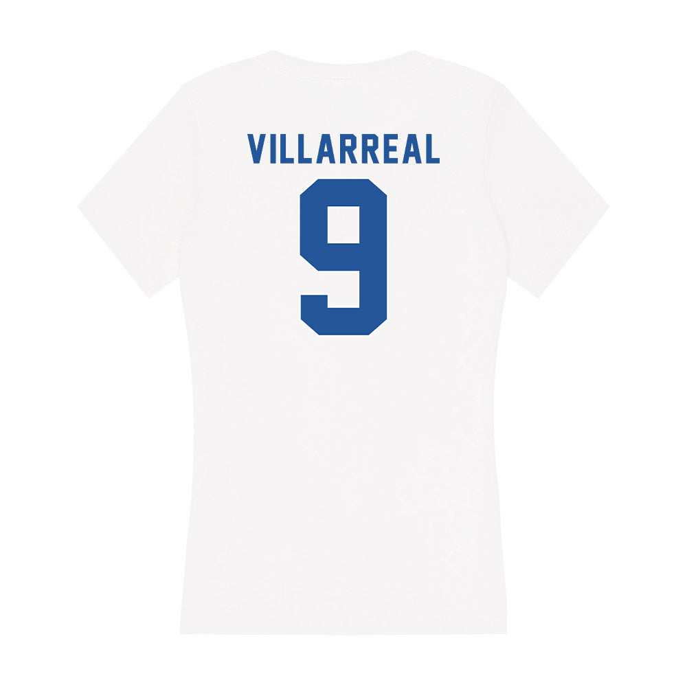 CSU Bakersfield - NCAA Softball : Maya villarreal Villarreal - Women's V-Neck T-Shirt-1
