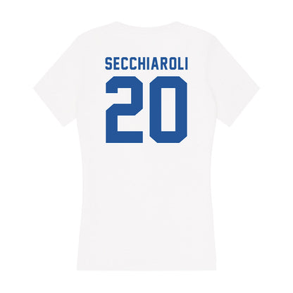 CSU Bakersfield - NCAA Women's Basketball : Melissa Secchiaroli - Women's V-Neck T-Shirt-1