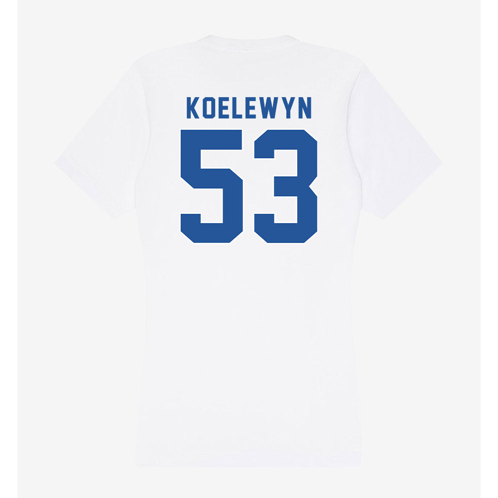 CSU Bakersfield - NCAA Baseball : Kaleb Koelewyn - Women's V-Neck T-Shirt-1