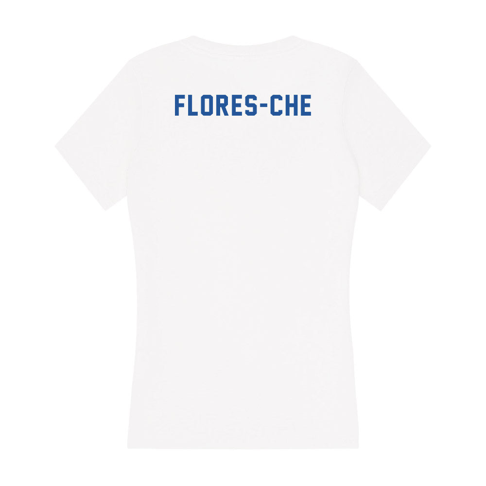 CSU Bakersfield - NCAA Wrestling : Devyn Flores-Che - Women's V-Neck T-Shirt-1