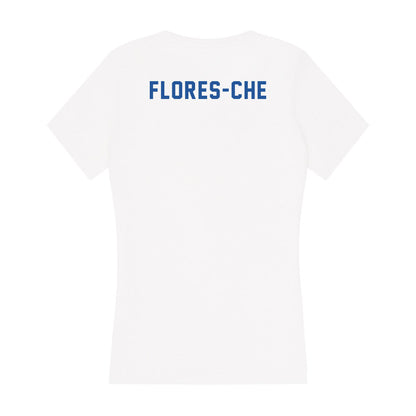 CSU Bakersfield - NCAA Wrestling : Devyn Flores-Che - Women's V-Neck T-Shirt-1