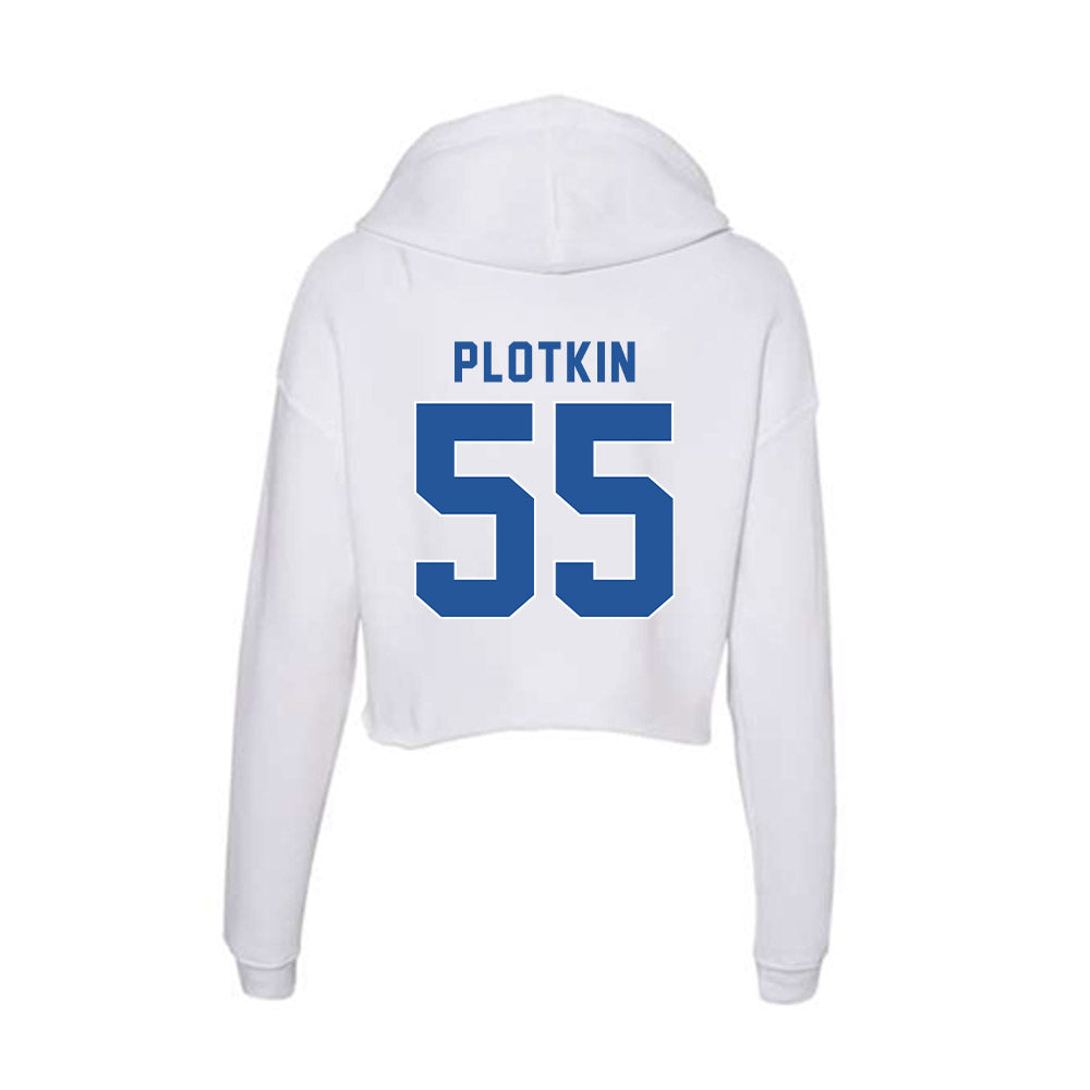 CSU Bakersfield - NCAA Baseball : Tobias Plotkin - Women's Crop Fleece Hoodie-1