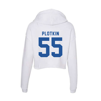 CSU Bakersfield - NCAA Baseball : Tobias Plotkin - Women's Crop Fleece Hoodie-1