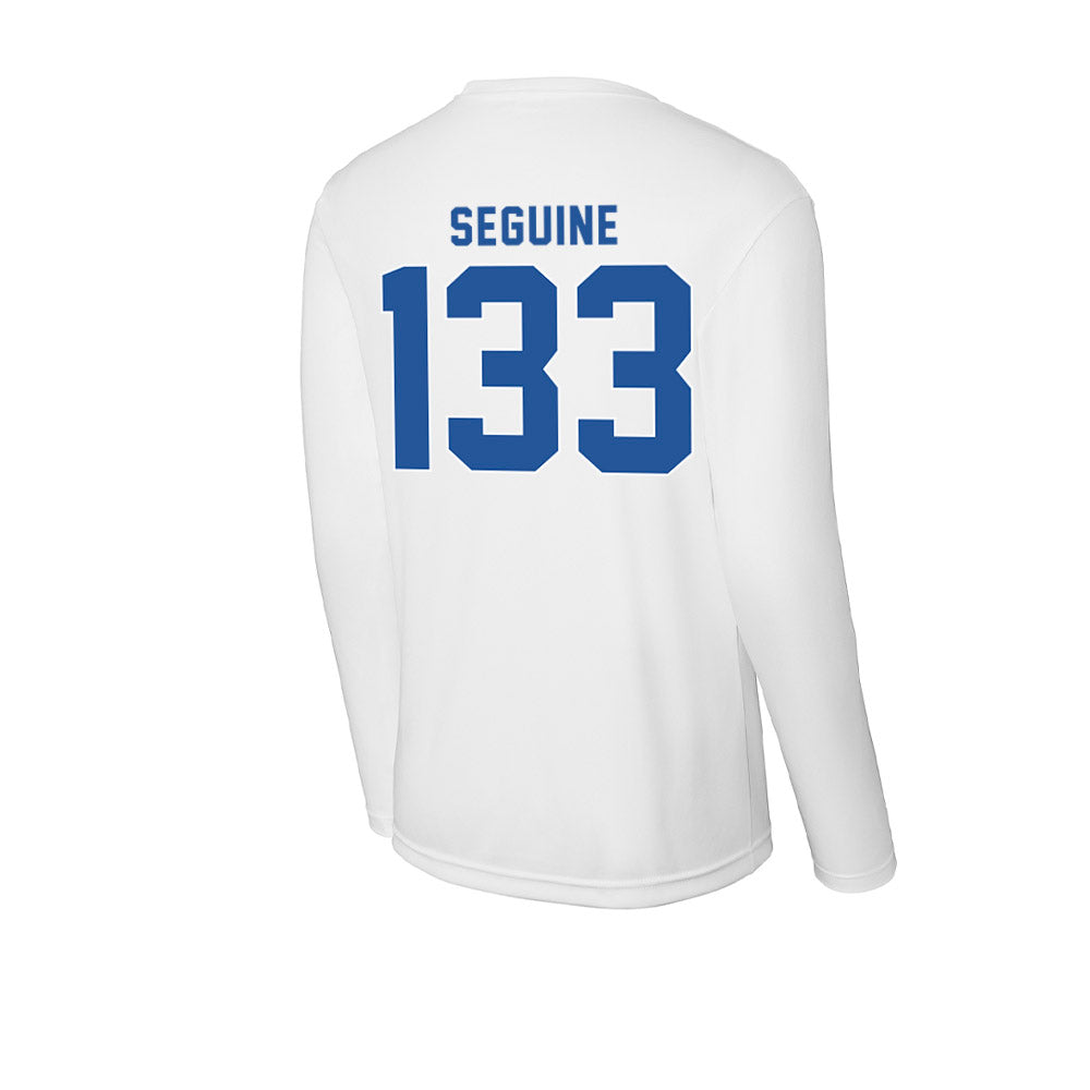 CSU Bakersfield - NCAA Wrestling : Rider Seguine - Activewear Long Sleeve T-Shirt-1
