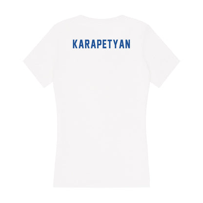 CSU Bakersfield - NCAA Men's Track & Field : Matthew Karapetyan - Women's V-Neck T-Shirt-1
