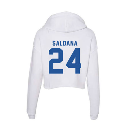 CSU Bakersfield - NCAA Softball : Cedes Saldana - Women's Crop Fleece Hoodie-1