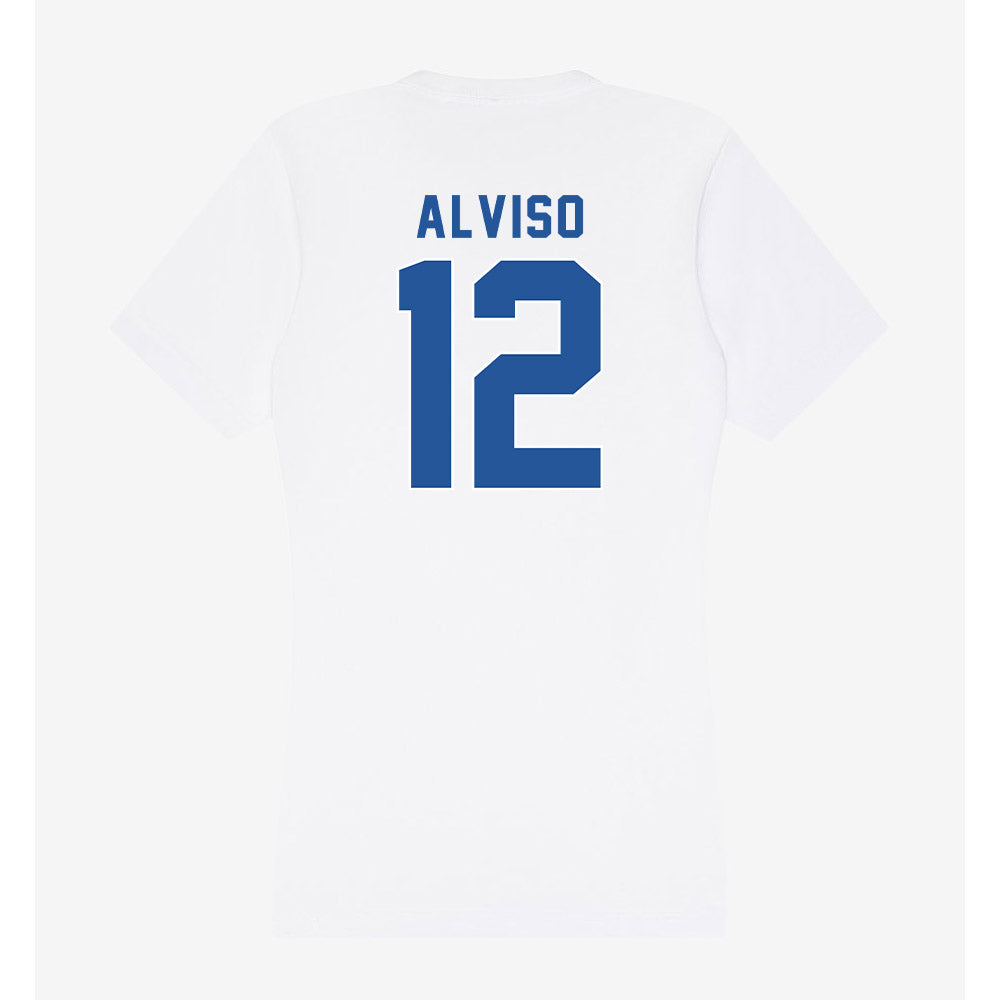 CSU Bakersfield - NCAA Women's Soccer : Savannah Alviso - Women's V-Neck T-Shirt-1