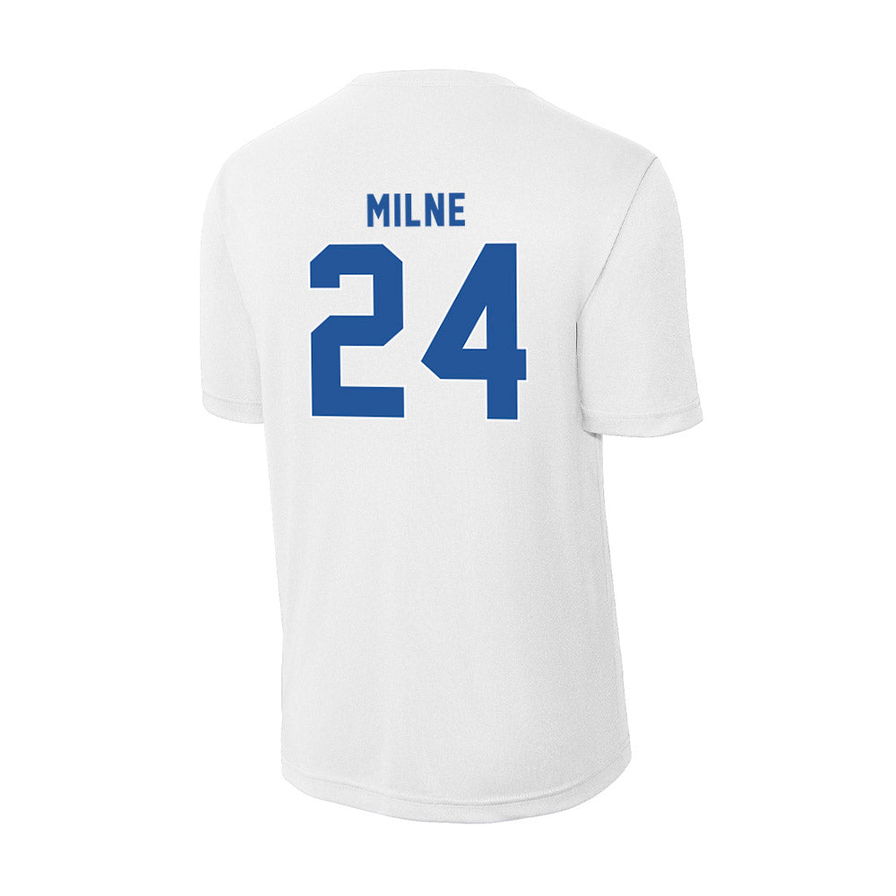 CSU Bakersfield - NCAA Beach Volleyball : Katey Milne - Activewear T-Shirt-1