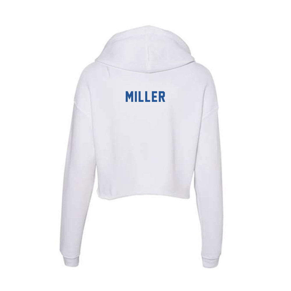CSU Bakersfield - NCAA Women's Track & Field : Ivy Miller - Women's Crop Fleece Hoodie-1