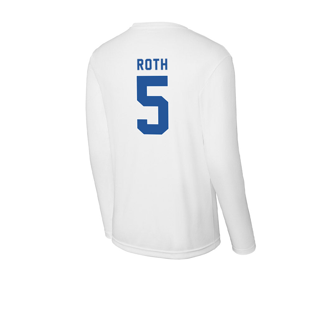 CSU Bakersfield - NCAA Baseball : Cole Roth - Activewear Long Sleeve T-Shirt-1