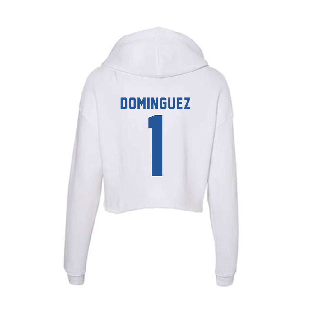 CSU Bakersfield - NCAA Men's Swimming & Diving : Parker Dominguez - Women's Crop Fleece Hoodie-1