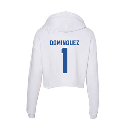CSU Bakersfield - NCAA Men's Swimming & Diving : Parker Dominguez - Women's Crop Fleece Hoodie-1