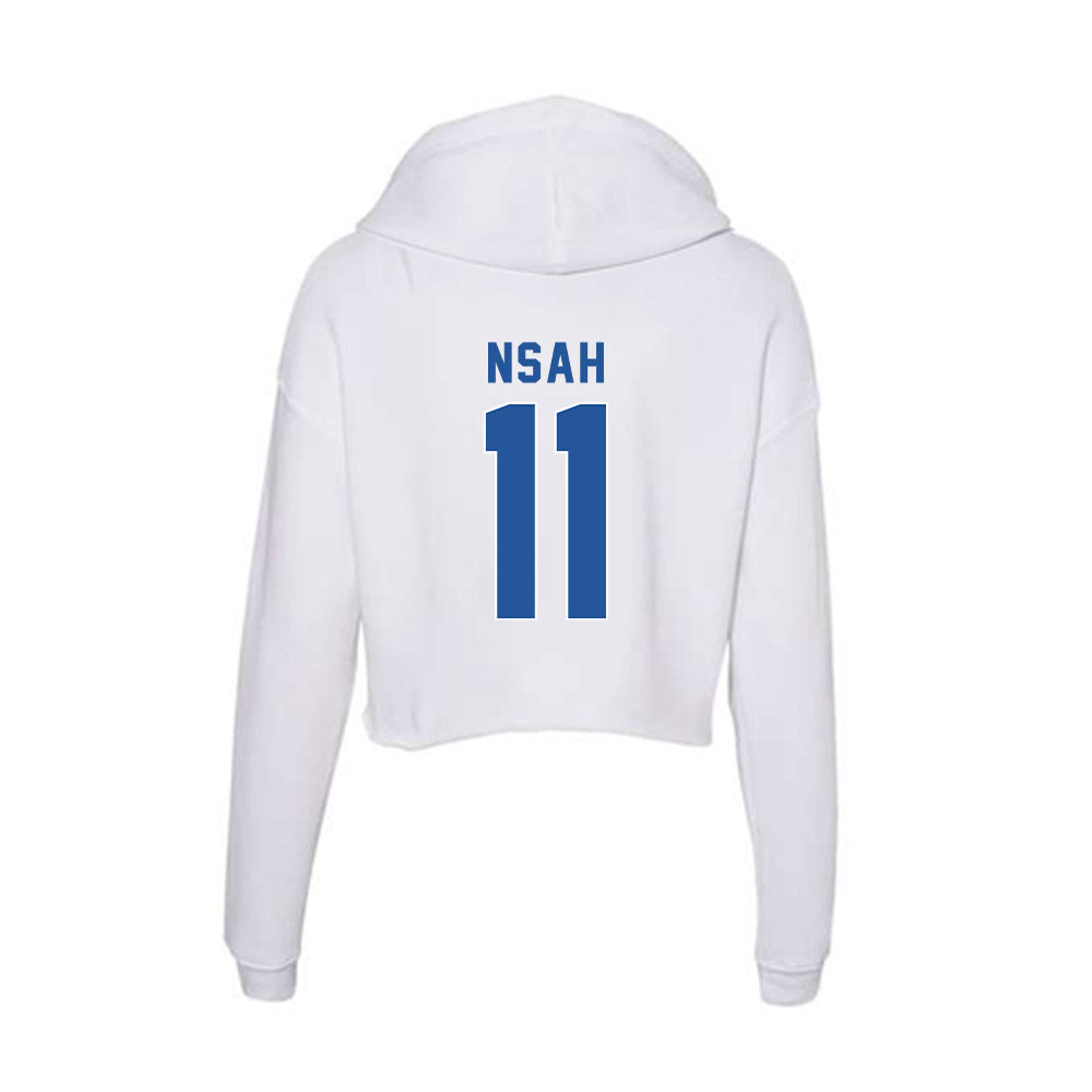CSU Bakersfield - NCAA Baseball : Al Nsah - Women's Crop Fleece Hoodie-1