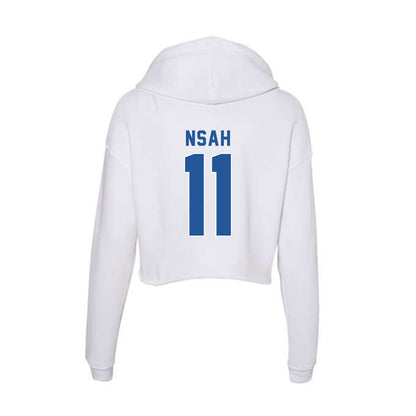 CSU Bakersfield - NCAA Baseball : Al Nsah - Women's Crop Fleece Hoodie-1