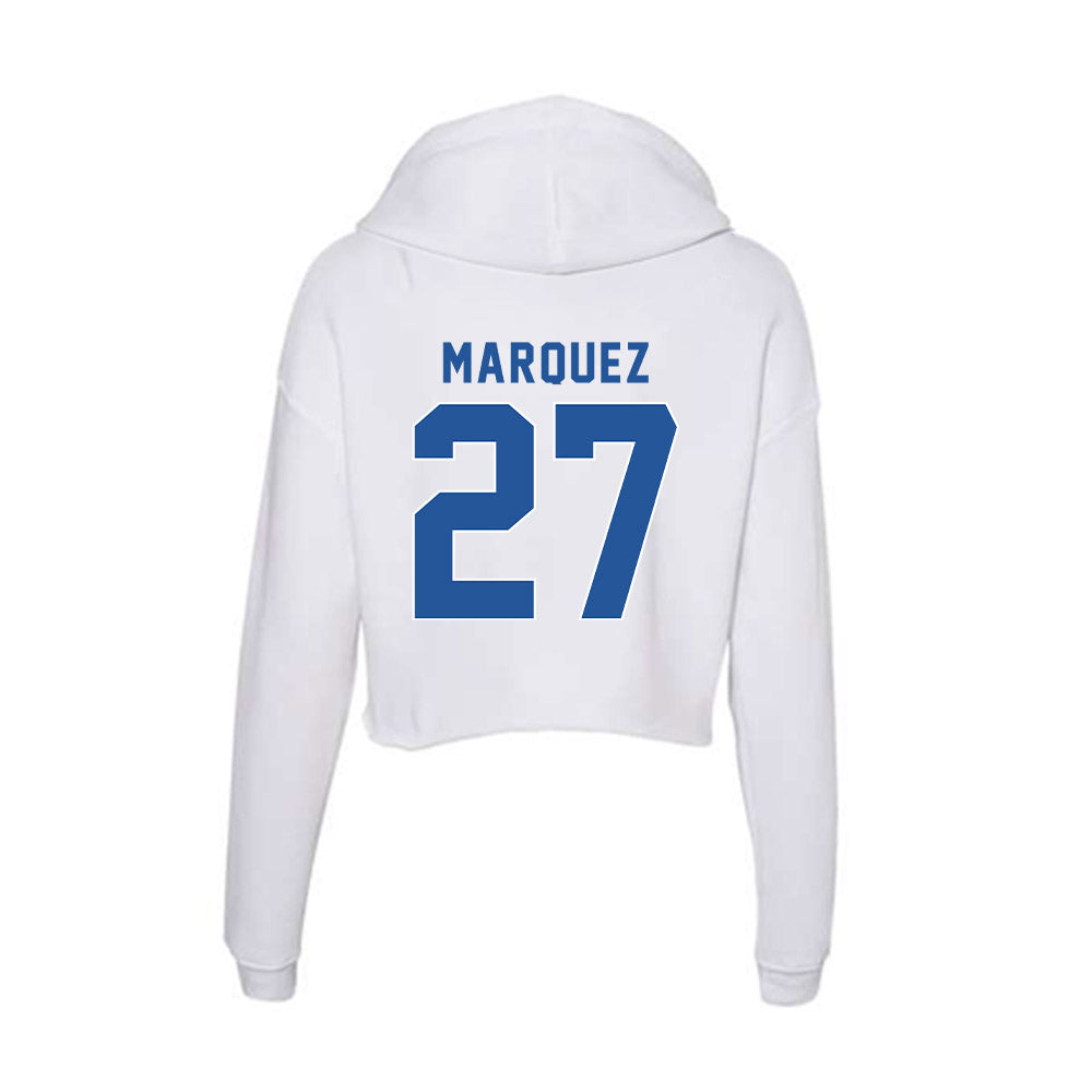CSU Bakersfield - NCAA Softball : Madison Marquez - Women's Crop Fleece Hoodie-1