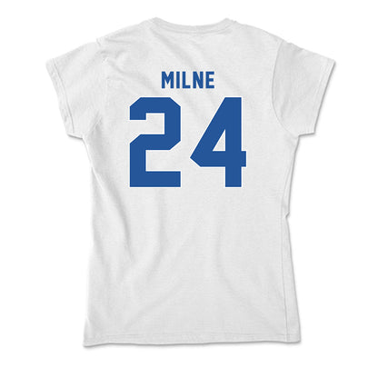 CSU Bakersfield - NCAA Beach Volleyball : Katey Milne - Soft Style Women’s T-Shirt-1