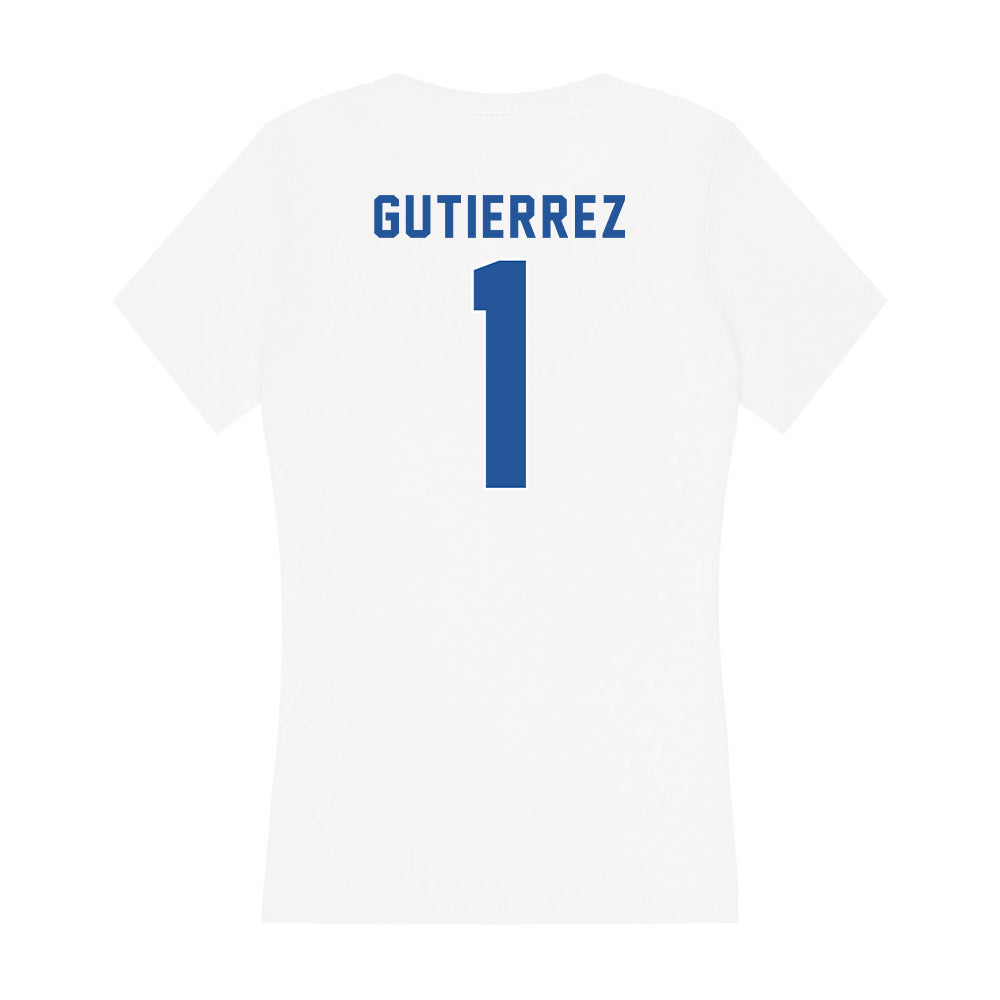 CSU Bakersfield - NCAA Baseball : Jacob Gutierrez - Women's V-Neck T-Shirt-1