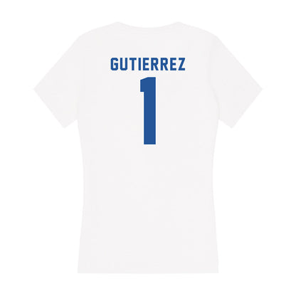 CSU Bakersfield - NCAA Baseball : Jacob Gutierrez - Women's V-Neck T-Shirt-1