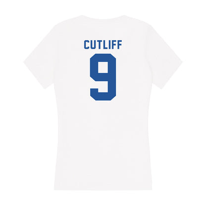 CSU Bakersfield - NCAA Men's Track & Field : Jaden Cutliff - Women's V-Neck T-Shirt-1