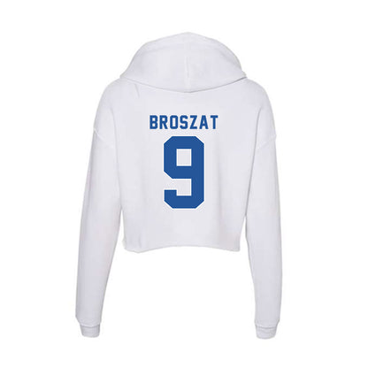 CSU Bakersfield - NCAA Women's Volleyball : Nele Broszat - Women's Crop Fleece Hoodie-1