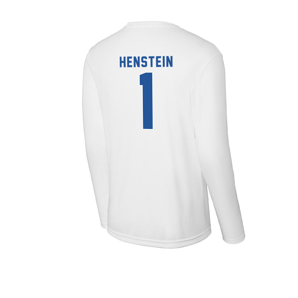 CSU Bakersfield - NCAA Men's Swimming & Diving : Thomas Henstein - Activewear Long Sleeve T-Shirt-1