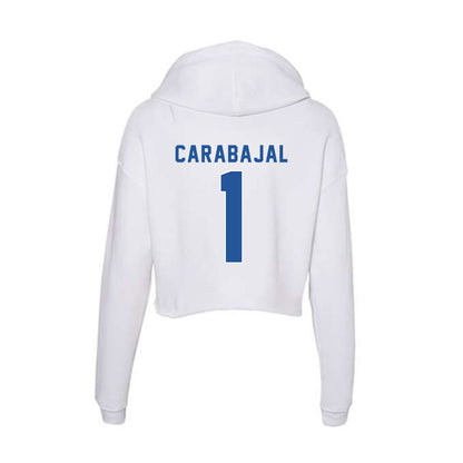CSU Bakersfield - NCAA Cheerleading : Eliee Carabajal - Women's Crop Fleece Hoodie-1