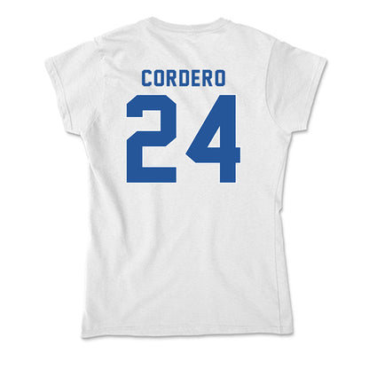 CSU Bakersfield - NCAA Baseball : Carlos Cordero - Soft Style Women’s T-Shirt-1