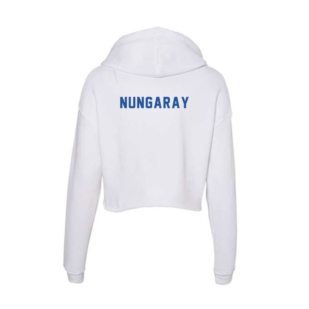 CSU Bakersfield - NCAA Men's Track & Field : Ishmael Nungaray - Women's Crop Fleece Hoodie-1