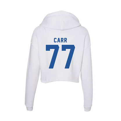 CSU Bakersfield - NCAA Softball : Cailee Carr - Women's Crop Fleece Hoodie-1