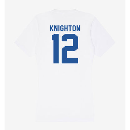 CSU Bakersfield - NCAA Men's Soccer : Justin Knighton - Women's V-Neck T-Shirt-1