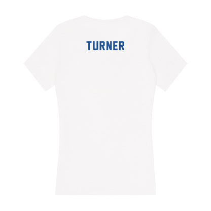 CSU Bakersfield - NCAA Men's Track & Field : Brock Turner - Women's V-Neck T-Shirt-1