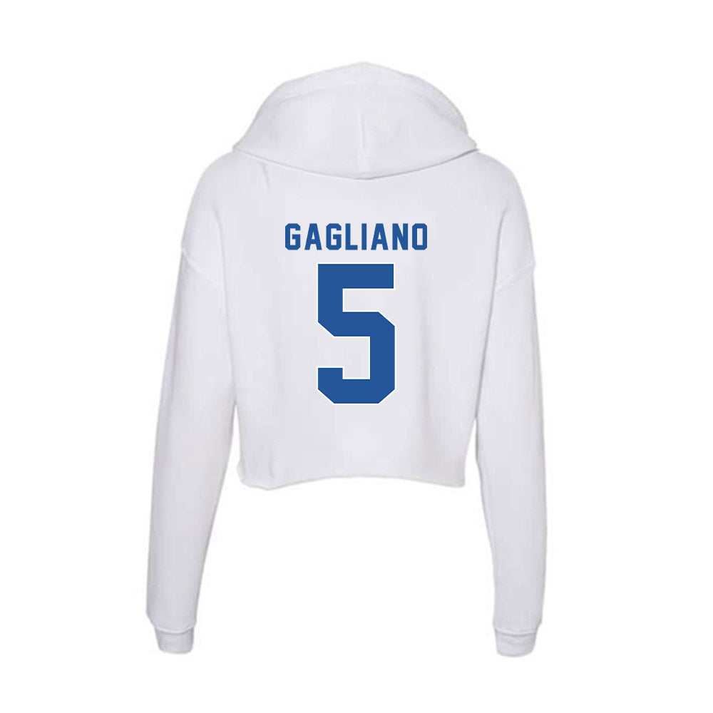 CSU Bakersfield - NCAA Women's Volleyball : Analiese Gagliano - Women's Crop Fleece Hoodie-1