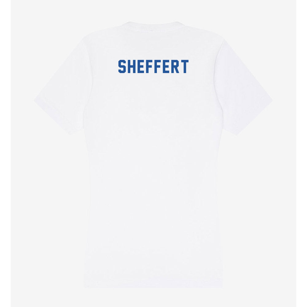 CSU Bakersfield - NCAA Men's Swimming & Diving : Tanner Sheffert - Women's V-Neck T-Shirt-1